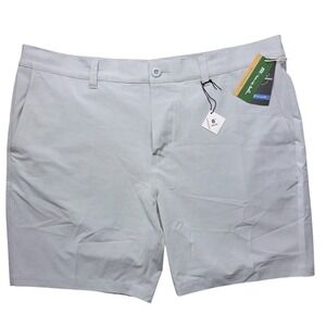 Travis Mathew Mens‎ 40 Waist Tech Shorts Heather Steel Gray 8" Inseam NWT